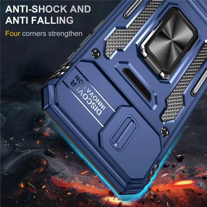 Coque iPhone 17e / 16e Armor Case avec Cache Objectif et Anneau