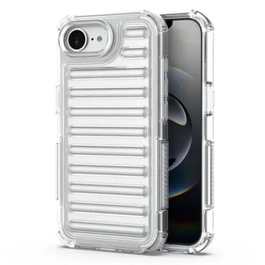 Coque iPhone 17e / 16e Armor Rayures Bi-matière Amovible