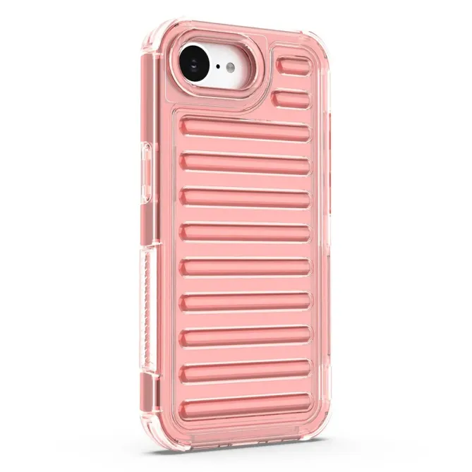 Coque iPhone 17e / 16e Armor Rayures Bi-matière Amovible