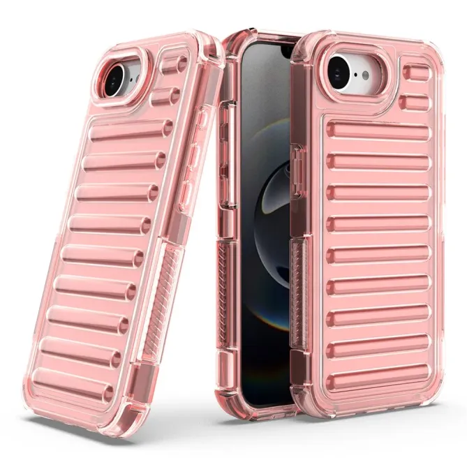 Coque iPhone 17e / 16e Armor Rayures Bi-matière Amovible