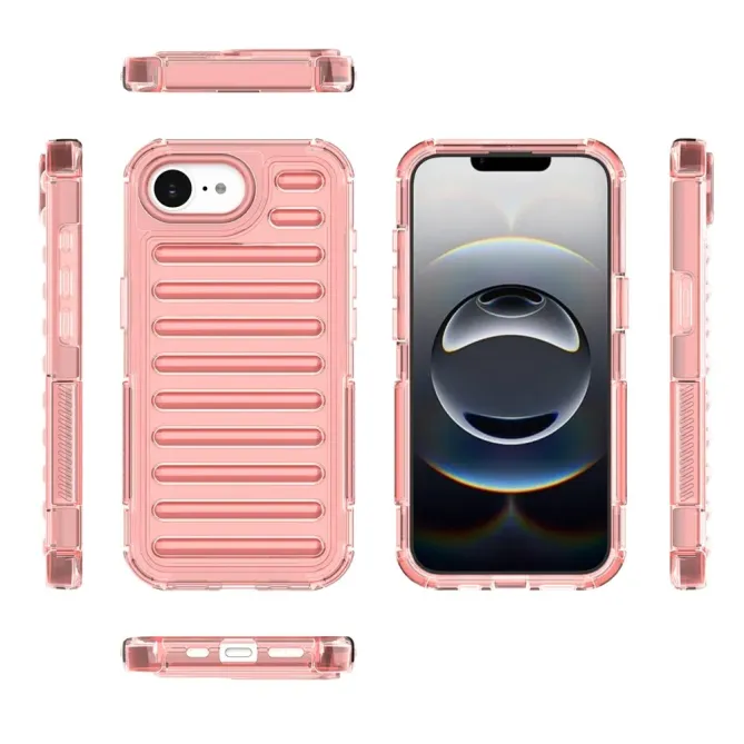 Coque iPhone 17e / 16e Armor Rayures Bi-matière Amovible