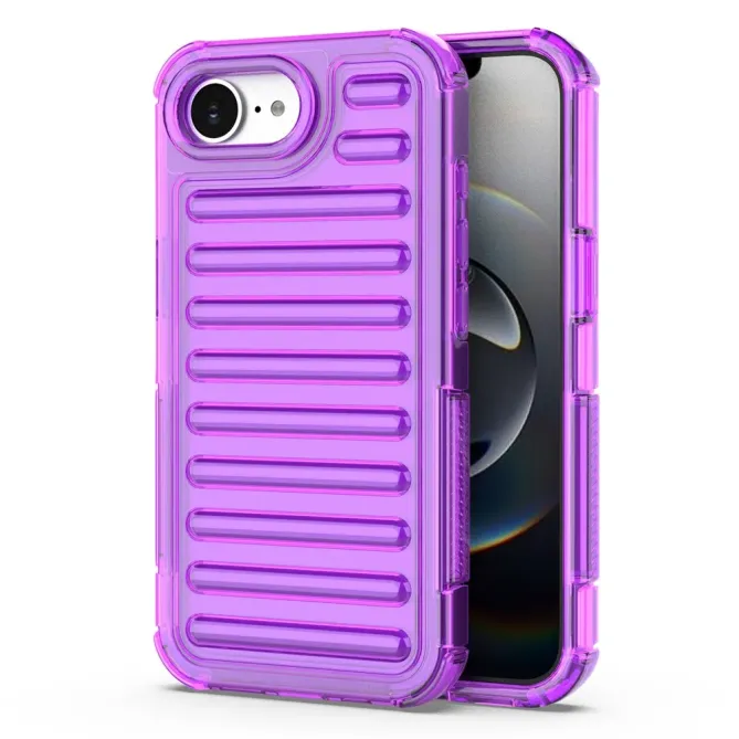 Coque iPhone 17e / 16e Armor Rayures Bi-matière Amovible