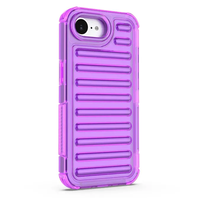 Coque iPhone 17e / 16e Armor Rayures Bi-matière Amovible