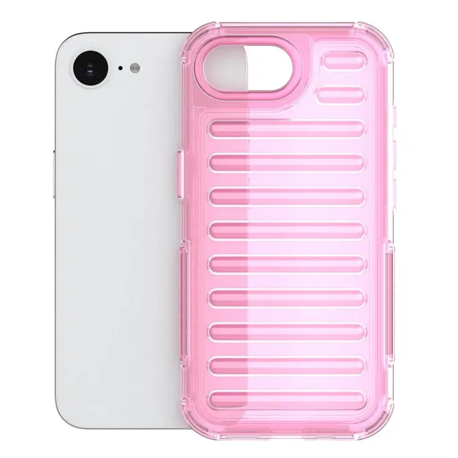 Coque iPhone 17e / 16e Armor Rayures Bi-matière Amovible