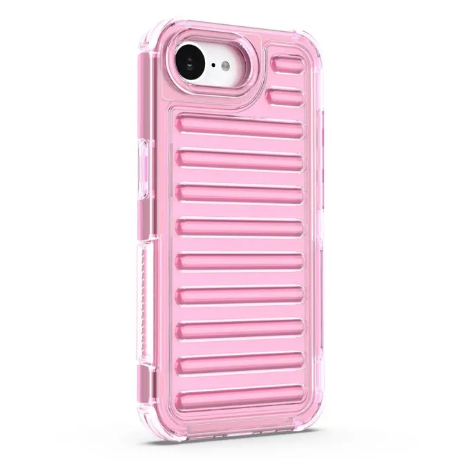 Coque iPhone 17e / 16e Armor Rayures Bi-matière Amovible