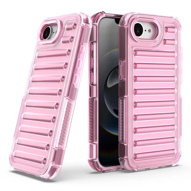 Coque iPhone 17e / 16e Armor Rayures Bi-matière Amovible