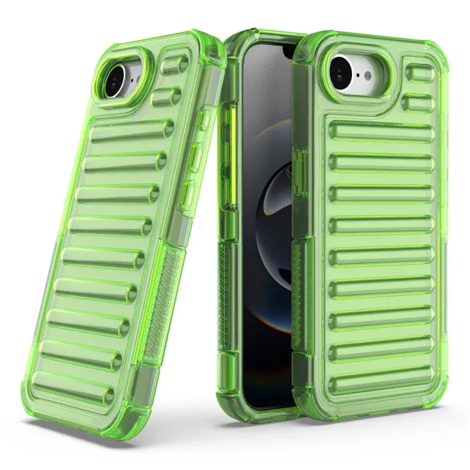 Coque iPhone 17e / 16e Armor Rayures Bi-matière Amovible