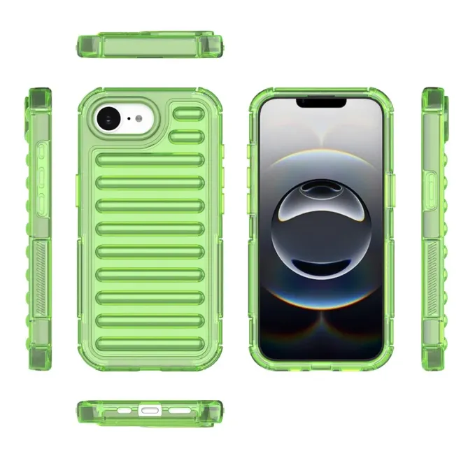 Coque iPhone 17e / 16e Armor Rayures Bi-matière Amovible