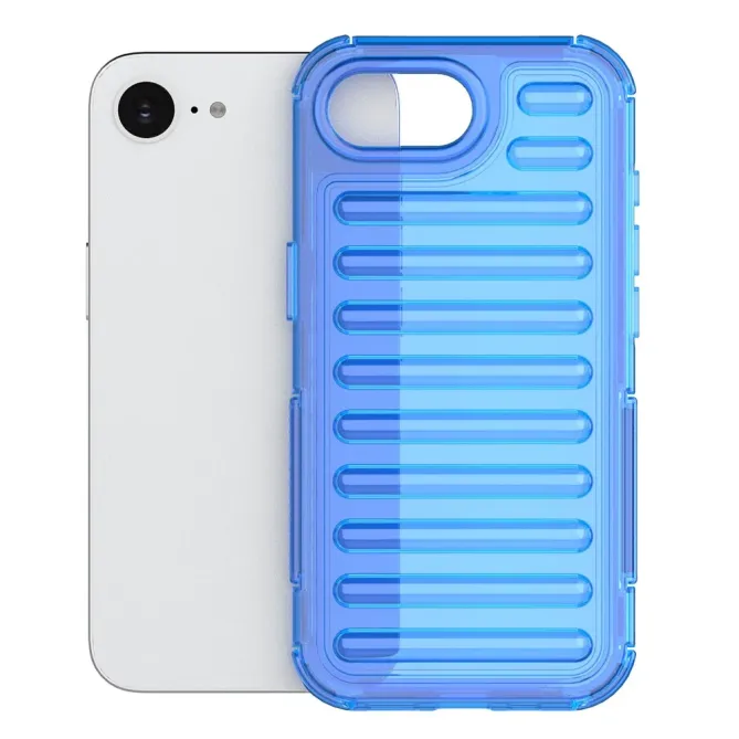 Coque iPhone 17e / 16e Armor Rayures Bi-matière Amovible