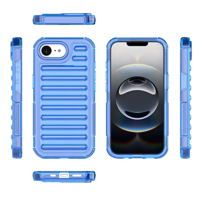 Coque iPhone 17e / 16e Armor Rayures Bi-matière Amovible