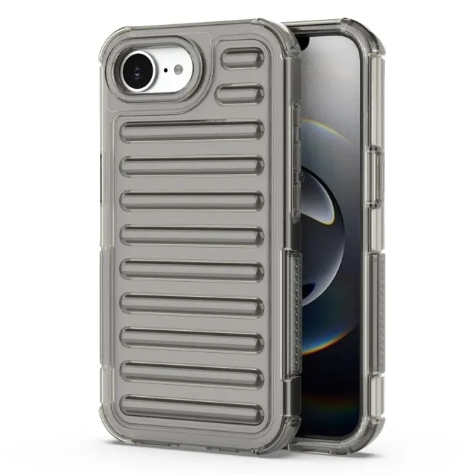 Coque iPhone 17e / 16e Armor Rayures Bi-matière Amovible
