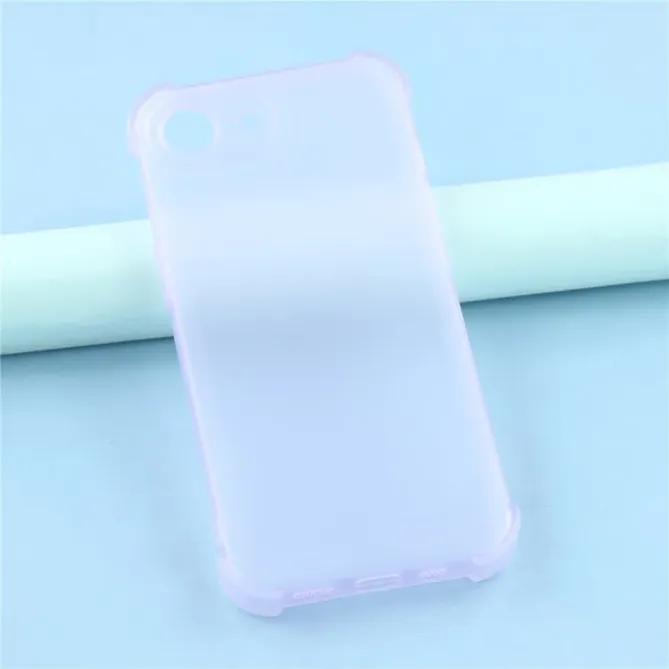 Coque iPhone 17e / 16e Silicone Mat Translucide à Coins Renforcés