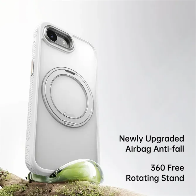 Coque iPhone 17e / 16e Magnétique avec Anneau Rotatif 360° et Support