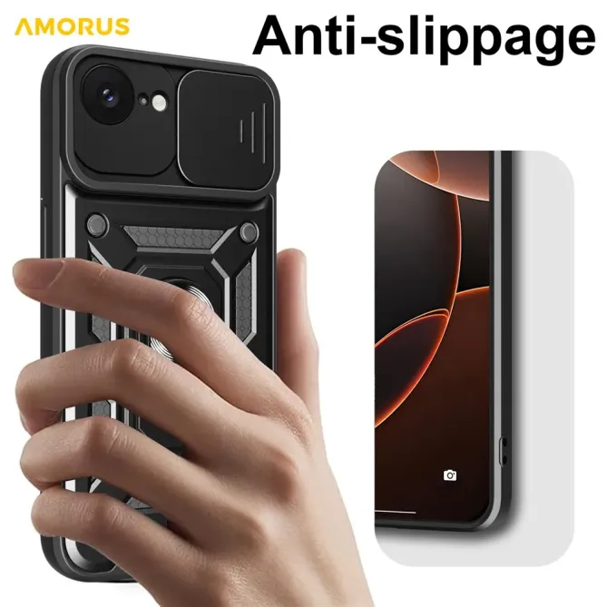 Coque iPhone 17e / 16e Camera Slide Fonction Support