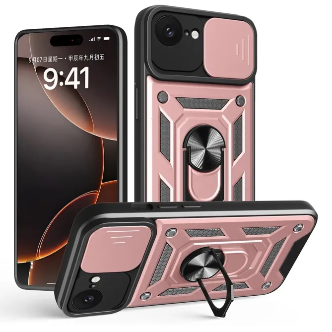 Coque iPhone 17e / 16e Camera Slide Fonction Support