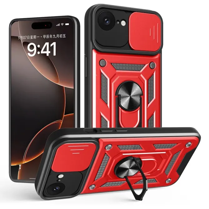 Coque iPhone 17e / 16e Camera Slide Fonction Support