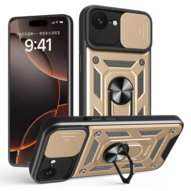 Coque iPhone 17e / 16e Camera Slide Fonction Support