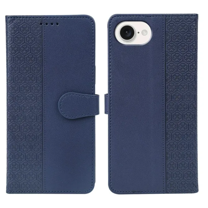 Housse iPhone 17e / 16e Coeurs Design Trèfle