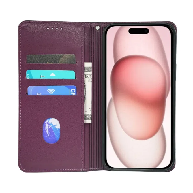 Flip Cover iPhone 17e / 16e Coeurs Design Trèfle