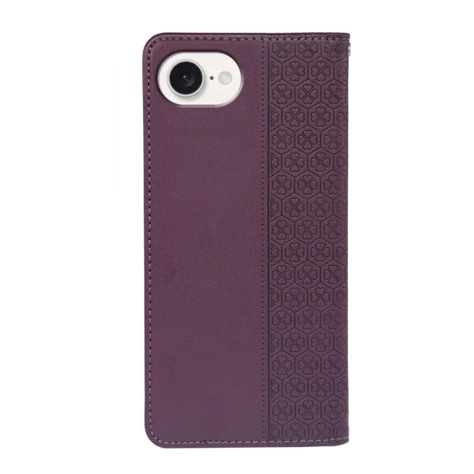 Flip Cover iPhone 17e / 16e Coeurs Design Trèfle