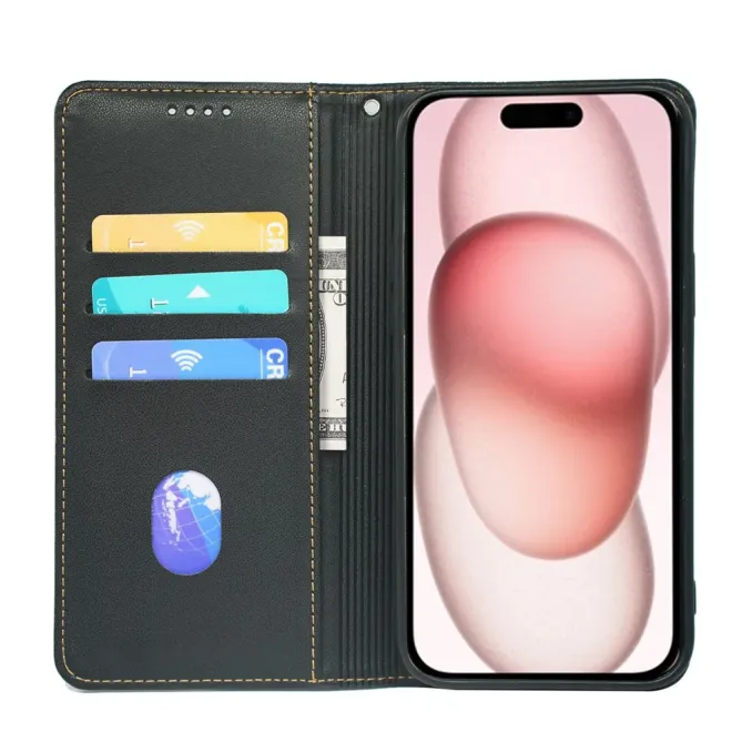 Flip Cover iPhone 17e / 16e Coeurs Design Trèfle