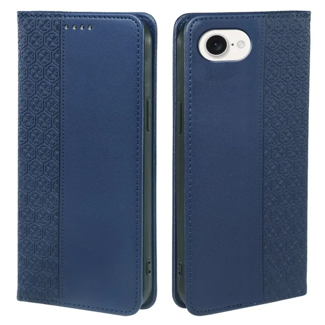 Flip Cover iPhone 17e / 16e Coeurs Design Trèfle