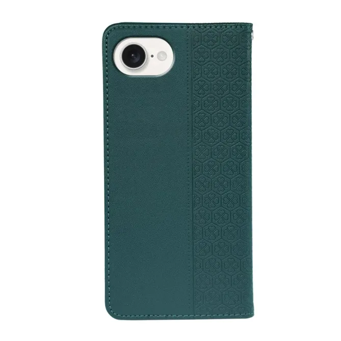 Flip Cover iPhone 17e / 16e Coeurs Design Trèfle