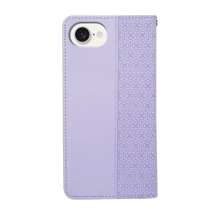 Flip Cover iPhone 17e / 16e Coeurs Design Trèfle