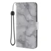Housse iPhone 17e / 16e Motif Marbre avec Dragonne