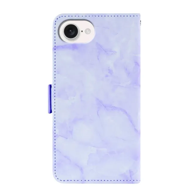 Housse iPhone 17e / 16e Motif Marbre avec Dragonne