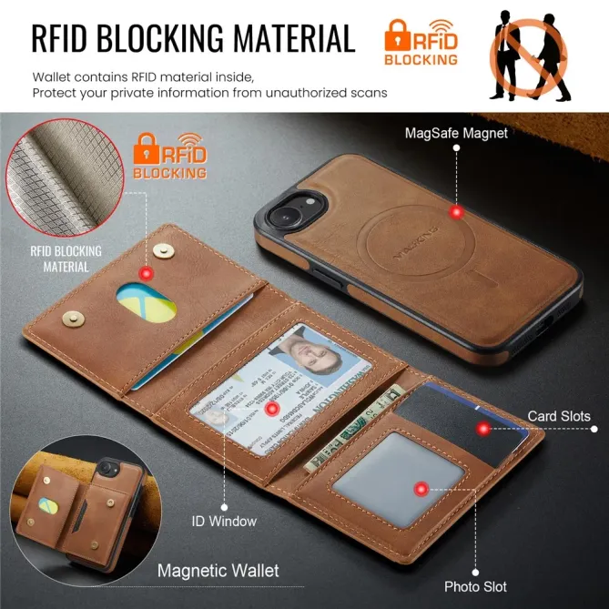 Coque iPhone 17e / 16e Magnétique Détachable MAGKING K4