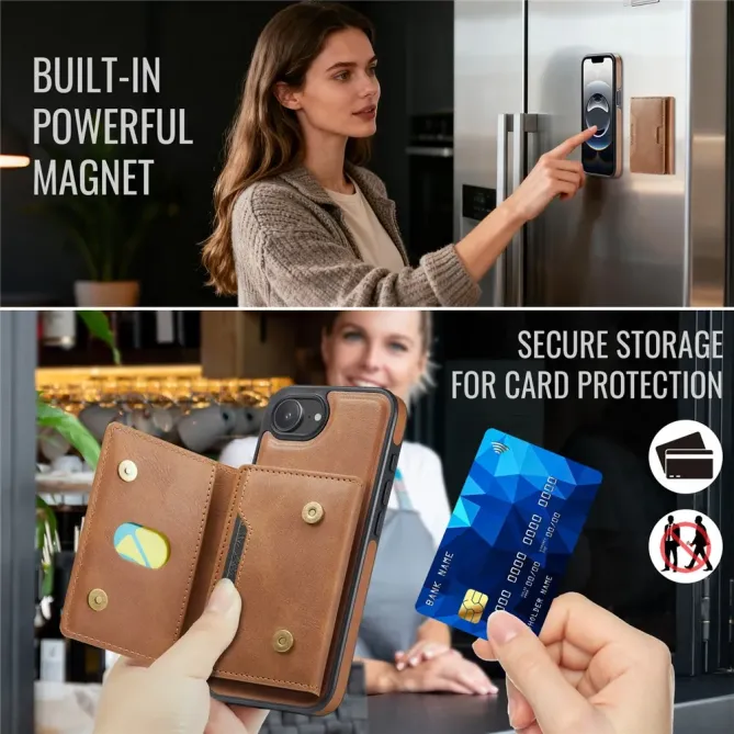 Coque iPhone 17e / 16e Magnétique Détachable MAGKING K4