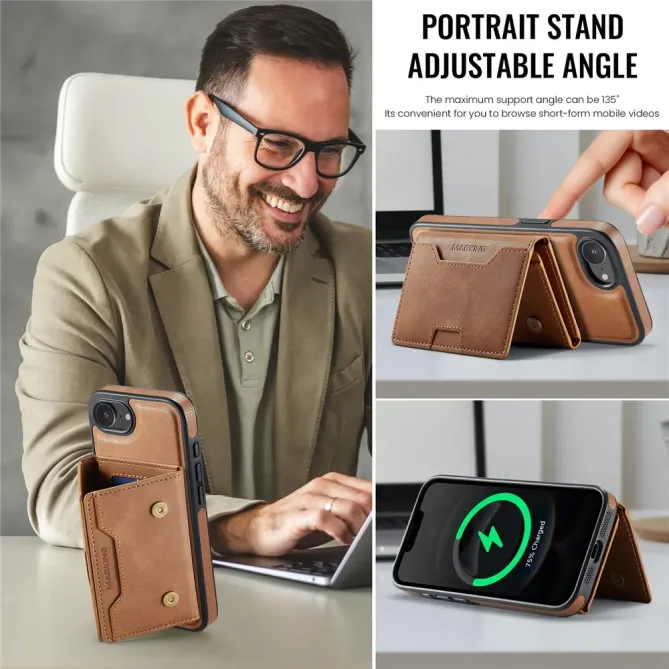 Coque iPhone 17e / 16e Magnétique Détachable MAGKING K4