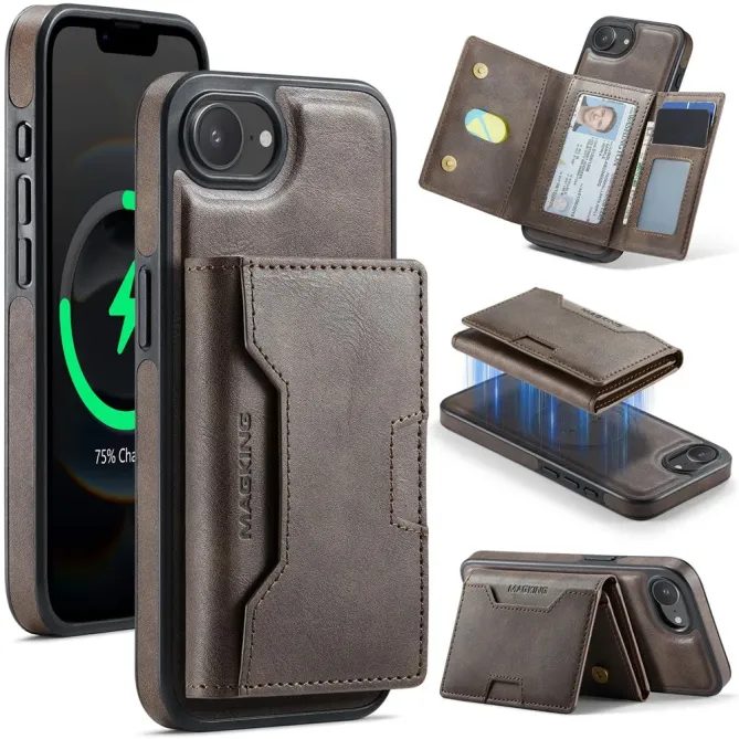 Coque iPhone 17e / 16e Magnétique Détachable MAGKING K4