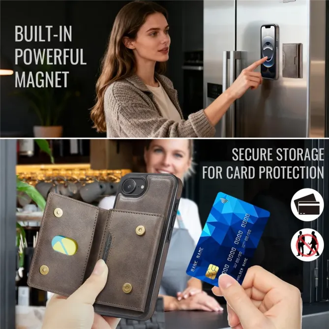 Coque iPhone 17e / 16e Magnétique Détachable MAGKING K4