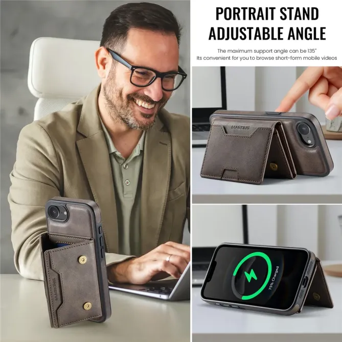 Coque iPhone 17e / 16e Magnétique Détachable MAGKING K4