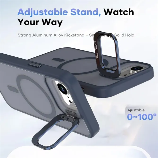 Coque iPhone 17e / 16e Magnétique avec Support Caméra Amovible