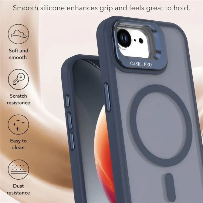 Coque iPhone 17e / 16e Magnétique avec Support Caméra Amovible