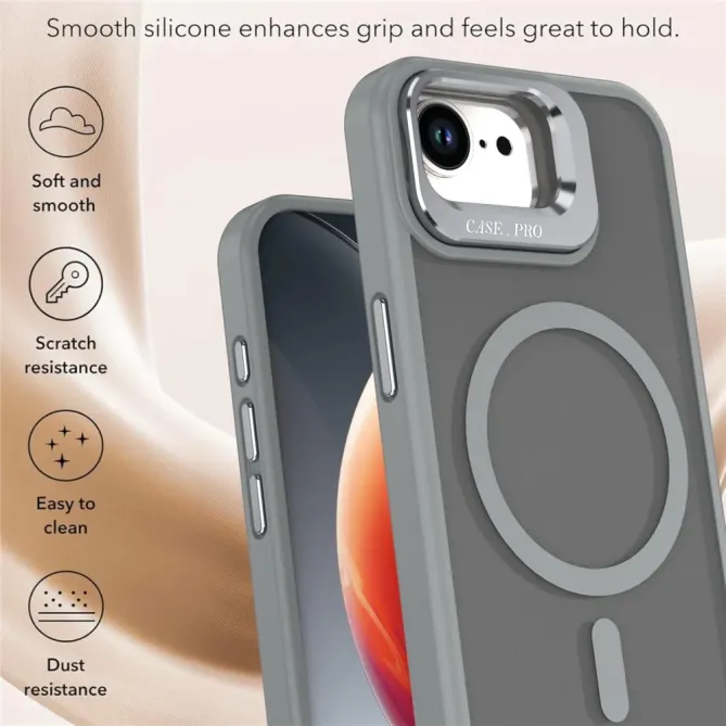 Coque iPhone 17e / 16e Magnétique avec Support Caméra Amovible