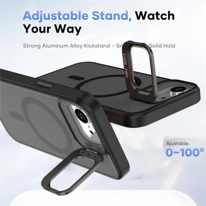 Coque iPhone 17e / 16e Magnétique avec Support Caméra Amovible