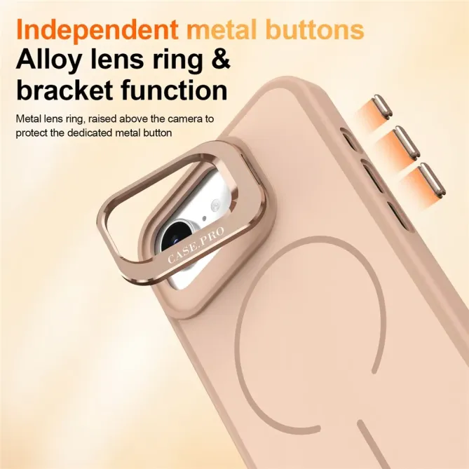 Coque iPhone 17e / 16e MagSafe Antichoc avec Support Caméra