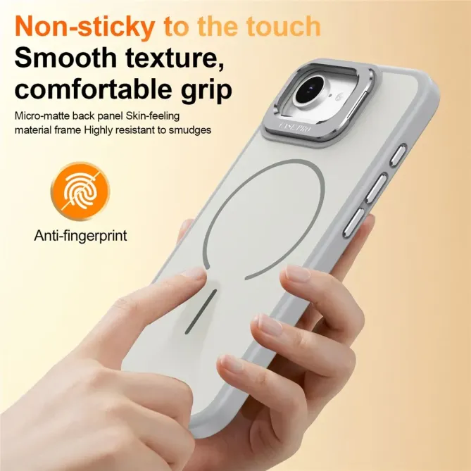 Coque iPhone 17e / 16e MagSafe Antichoc avec Support Caméra