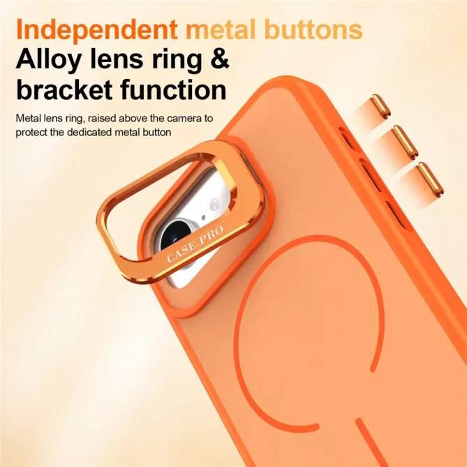 Coque iPhone 17e / 16e MagSafe Antichoc avec Support Caméra