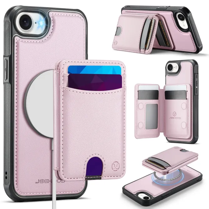 Coque iPhone 17e / 16e J10 Magnétique avec Porte-Carte Détachable