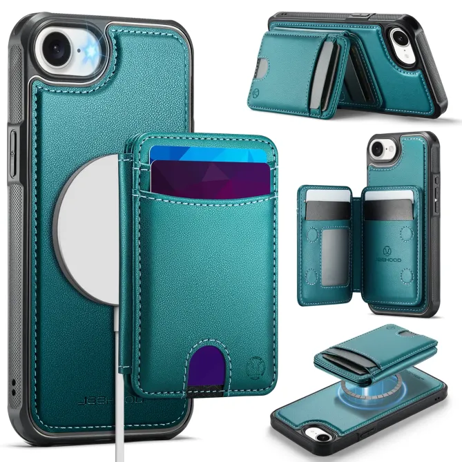 Coque iPhone 17e / 16e J10 Magnétique avec Porte-Carte Détachable