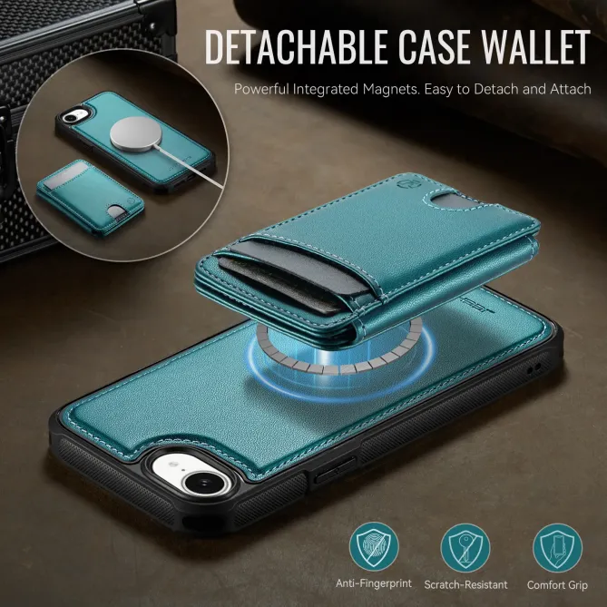 Coque iPhone 17e / 16e J10 Magnétique avec Porte-Carte Détachable