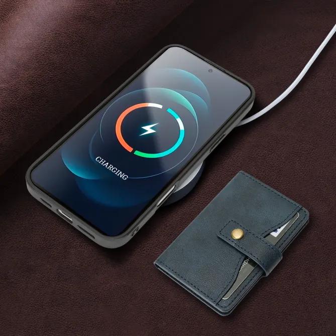 Coque iPhone 17e / 16e Magnétique Détachable avec Porte-Carte et Support