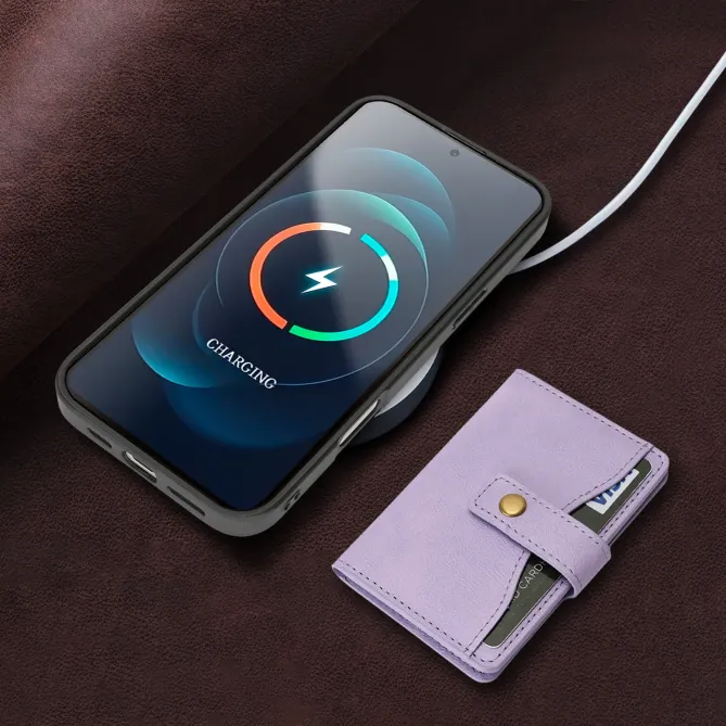Coque iPhone 17e / 16e Magnétique Détachable avec Porte-Carte et Support