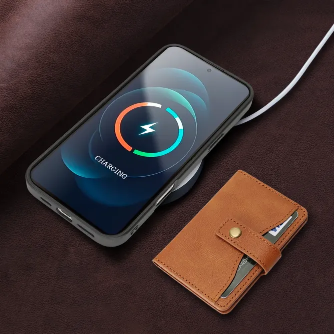 Coque iPhone 17e / 16e Magnétique Détachable avec Porte-Carte et Support