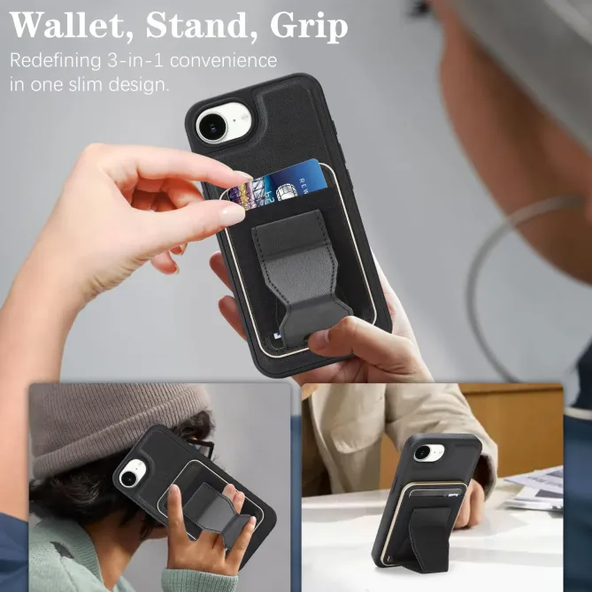 Coque iPhone 17e / 16e Modulaire ONYX | Portefeuille MagSafe